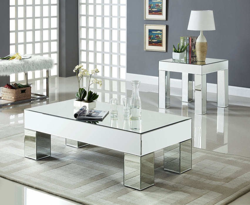 Lainy Mirrored Coffee Table - Sterling House Interiors