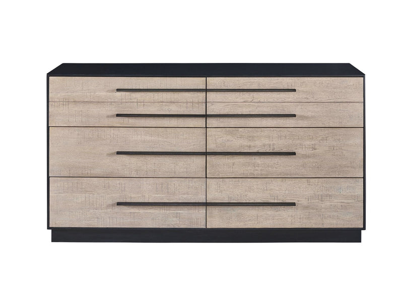 Calloway Drawer Dresser Light Brown
