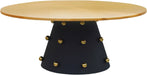 Raven Black / Gold Coffee Table - Sterling House Interiors