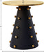 Raven Black / Gold End Table - Sterling House Interiors