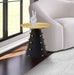 Raven Black / Gold End Table - Sterling House Interiors