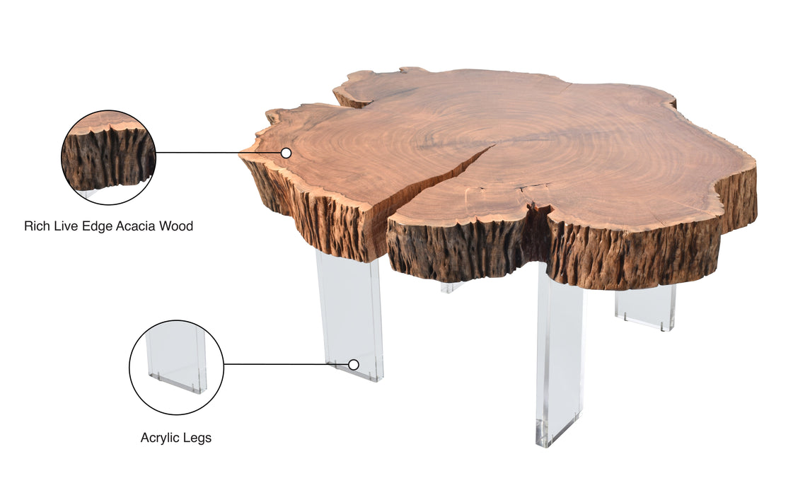 Woodland Natural Wood Coffee Table - Sterling House Interiors
