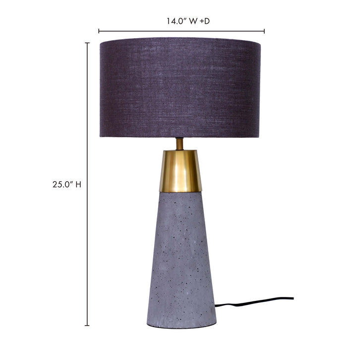 Savoy Table Lamp Purple