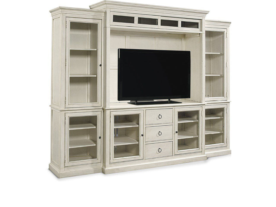 Summer Hill Home Entertainment Wall System White