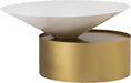 Alora White Coffee Table - Sterling House Interiors