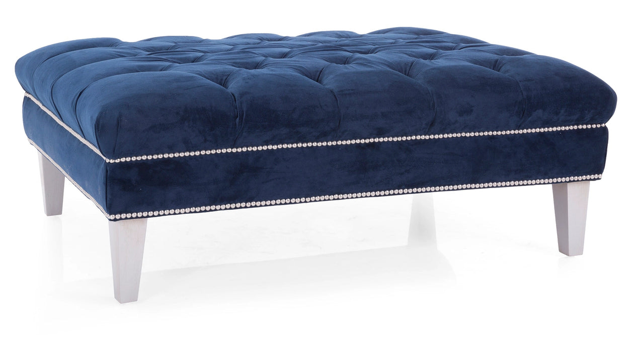 2734 Tufted Ottoman - Sterling House Interiors