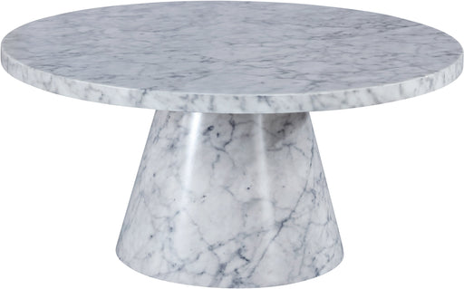 Omni Faux Marble Coffee Table - Sterling House Interiors