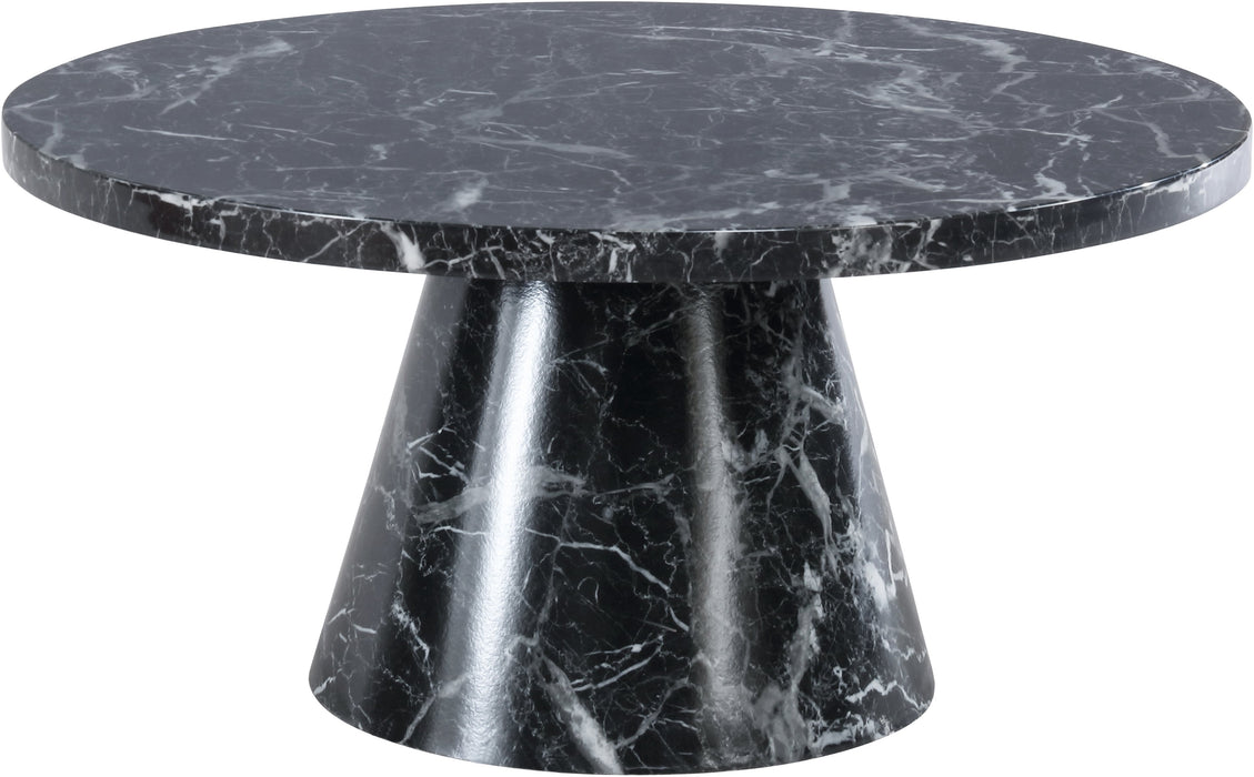 Omni Faux Marble Coffee Table - Sterling House Interiors