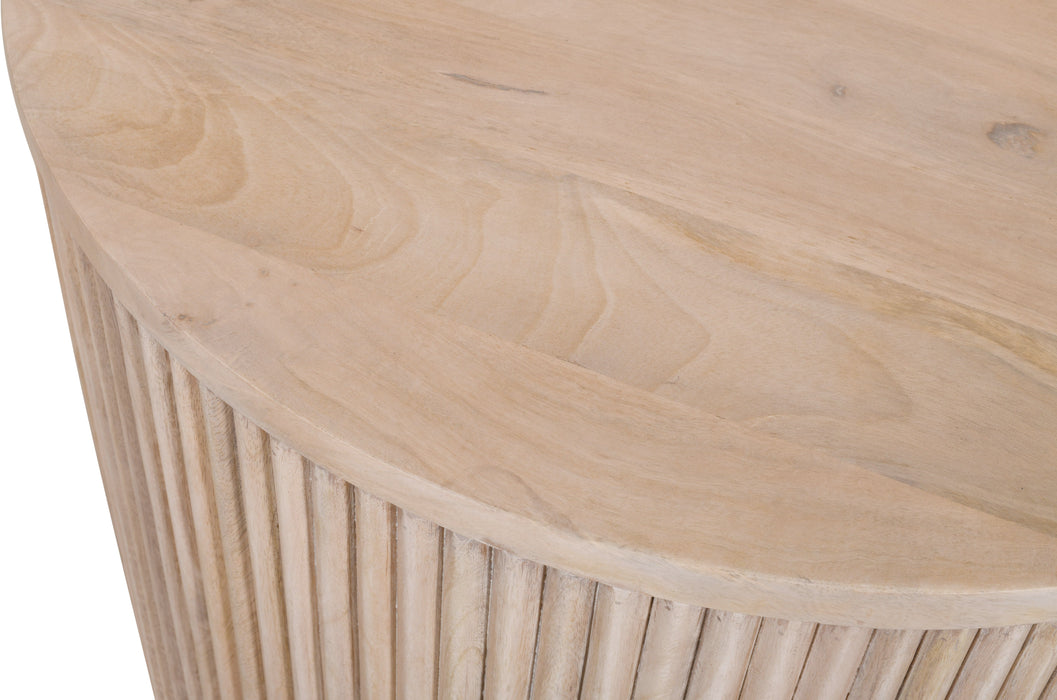 Oakhill Natural End Table - Sterling House Interiors