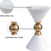 Malia End Table - Sterling House Interiors