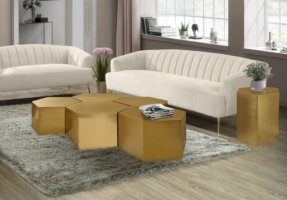 Hexagon 5 PC. Coffee Table - Sterling House Interiors