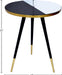 Reflection Gold / Black End Table - Sterling House Interiors