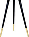 Reflection Gold / Black End Table - Sterling House Interiors