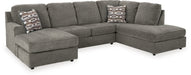 O'Phannon 2-Piece Sectional with left-arm facing sofa chaise and right-arm facing corner chaise - Putty - Sterling House Interiors