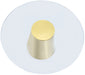 Glassimo Brushed Gold Coffee Table - Sterling House Interiors