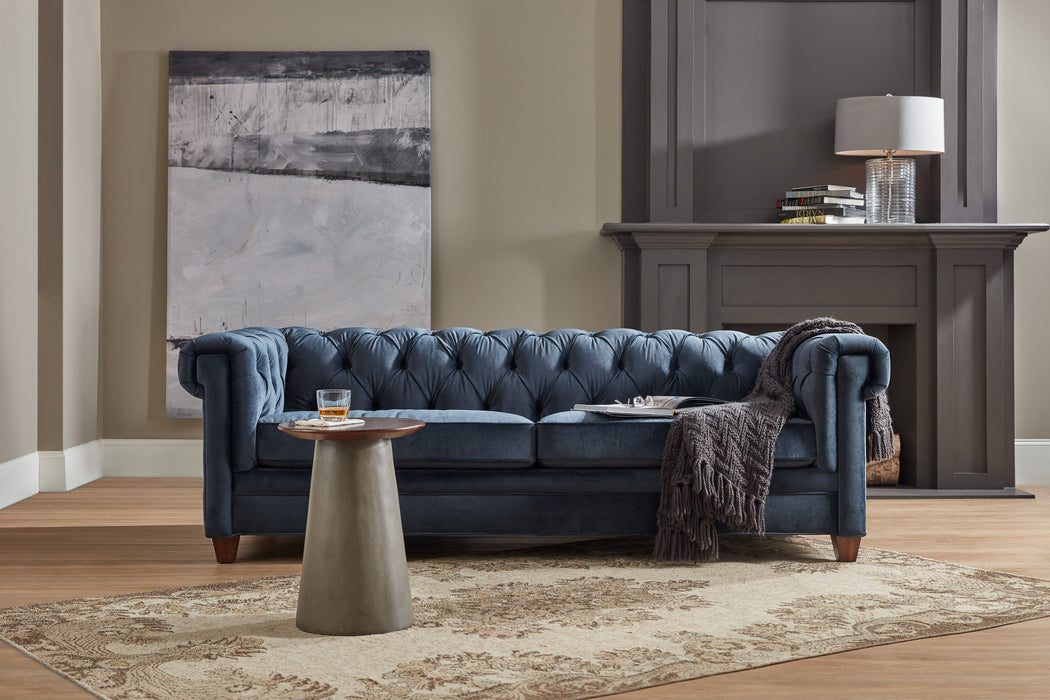 Chester Stationary Sofa Blue