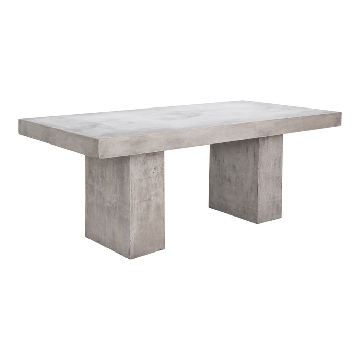 Antonius Outdoor Dining Table Gray