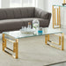 EROS-COFFEE TABLE-GOLD - Furniture Depot
