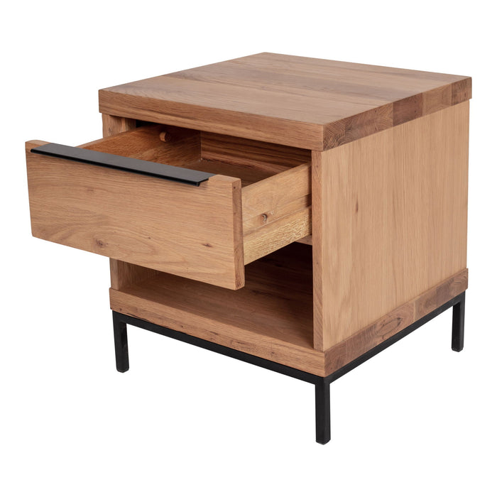 Montego One Drawer Nightstand Natural