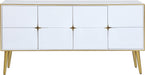 Pop White / Gold Sideboard/Buffet - Sterling House Interiors