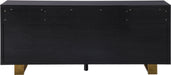 Excel Grey Oak Veneer Lacquer Sideboard/Buffet - Sterling House Interiors