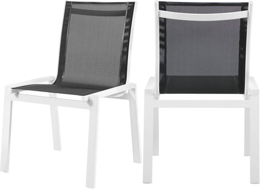 Nizuc Waterproof Fabric Outdoor Patio Aluminum Mesh Dining Chair - Sterling House Interiors