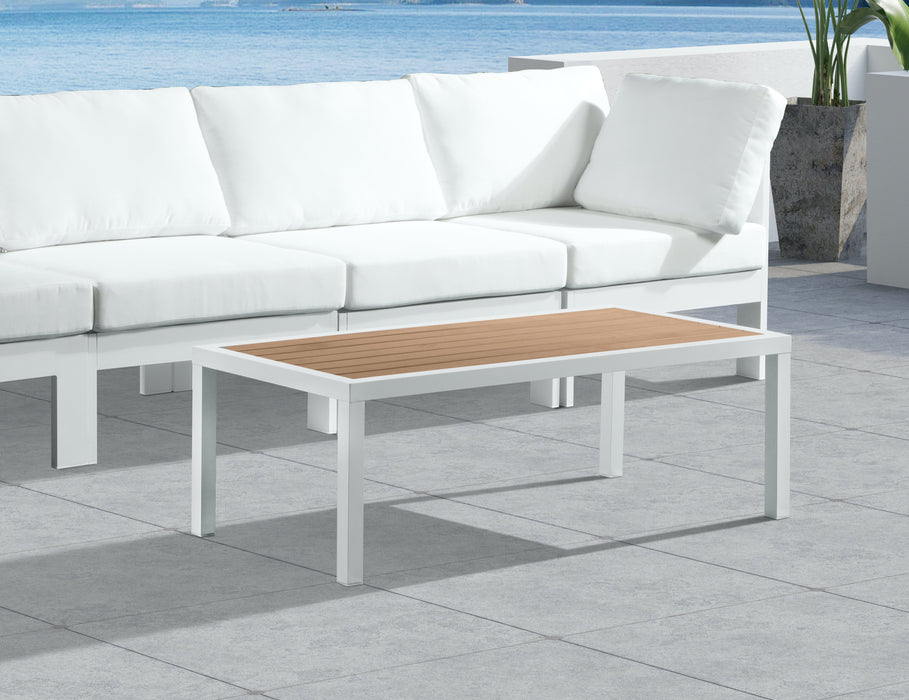 Nizuc Polywood Outdoor Patio Aluminum Coffee Table - Sterling House Interiors