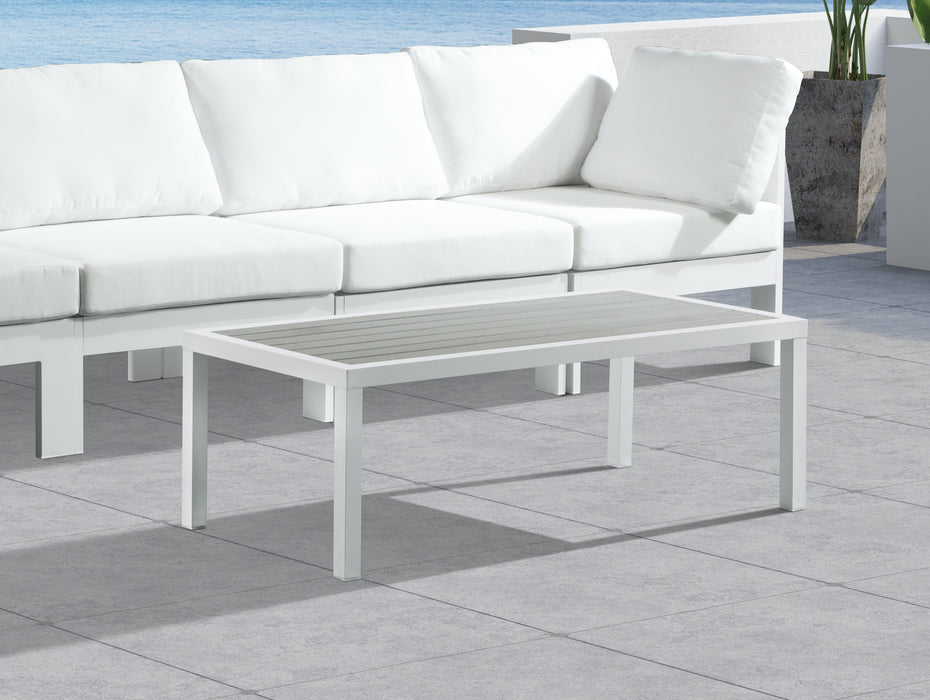 Nizuc Polywood Outdoor Patio Aluminum Coffee Table - Sterling House Interiors