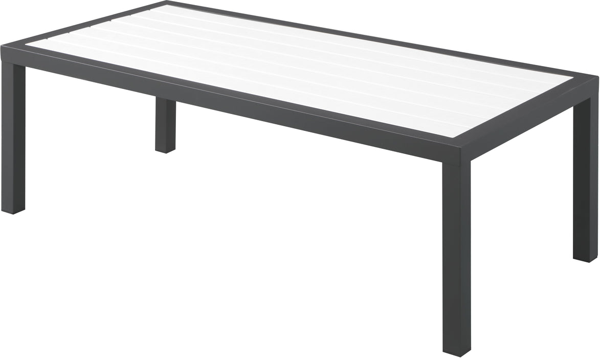 Nizuc Polywood Outdoor Patio Aluminum Coffee Table - Sterling House Interiors