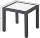 Nizuc Polywood Outdoor Patio Aluminum End Table - Sterling House Interiors