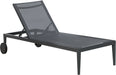 Nizuc Mesh Waterproof Fabric Outdoor Patio Aluminum Mesh Chaise Lounge Chair - Sterling House Interiors