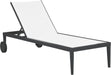Nizuc Mesh Waterproof Fabric Outdoor Patio Aluminum Mesh Chaise Lounge Chair - Sterling House Interiors