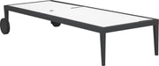 Nizuc Mesh Waterproof Fabric Outdoor Patio Aluminum Mesh Chaise Lounge Chair - Sterling House Interiors