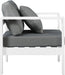 Nizuc Waterproof Fabric Outdoor Patio Aluminum Arm Chair - Sterling House Interiors