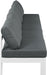 Nizuc Waterproof Fabric Outdoor Patio Modular Sofa - Sterling House Interiors