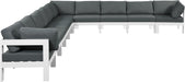 Nizuc Waterproof Fabric Outdoor Patio Modular Sectional - Sterling House Interiors