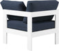 Nizuc Waterproof Fabric Outdoor Patio Aluminum Corner Chair - Sterling House Interiors
