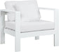 Nizuc Waterproof Fabric Outdoor Patio Aluminum Arm Chair - Sterling House Interiors