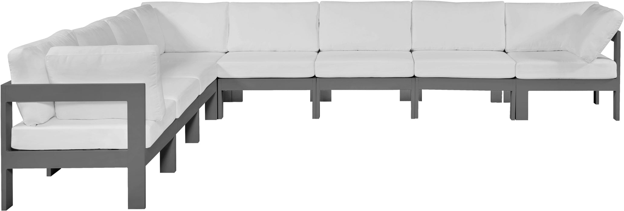Nizuc Waterproof Fabric Outdoor Patio Modular Sectional - Sterling House Interiors