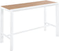 Nizuc Polywood Outdoor Patio Aluminum Rectangle Bar Table - Sterling House Interiors