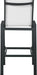 Nizuc White Mesh Waterproof Fabric Outdoor Patio Aluminum Mesh Barstool - Sterling House Interiors
