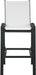Nizuc White Mesh Waterproof Fabric Outdoor Patio Aluminum Mesh Barstool - Sterling House Interiors