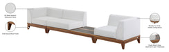 Rio Off White Waterproof Fabric Outdoor Patio Modular Sofa - Sterling House Interiors