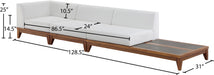 Rio Off White Waterproof Fabric Outdoor Patio Modular Sofa - Sterling House Interiors