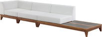 Rio Off White Waterproof Fabric Outdoor Patio Modular Sofa - Sterling House Interiors