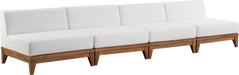 Rio Off White Waterproof Fabric Outdoor Patio Modular Sofa - Sterling House Interiors