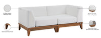 Rio Off White Waterproof Fabric Outdoor Patio Modular Sofa - Sterling House Interiors