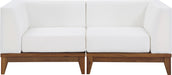 Rio Off White Waterproof Fabric Outdoor Patio Modular Sofa - Sterling House Interiors