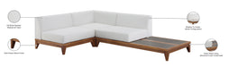 Rio Off White Waterproof Fabric Outdoor Patio Modular Sectional - Sterling House Interiors