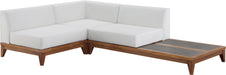 Rio Off White Waterproof Fabric Outdoor Patio Modular Sectional - Sterling House Interiors